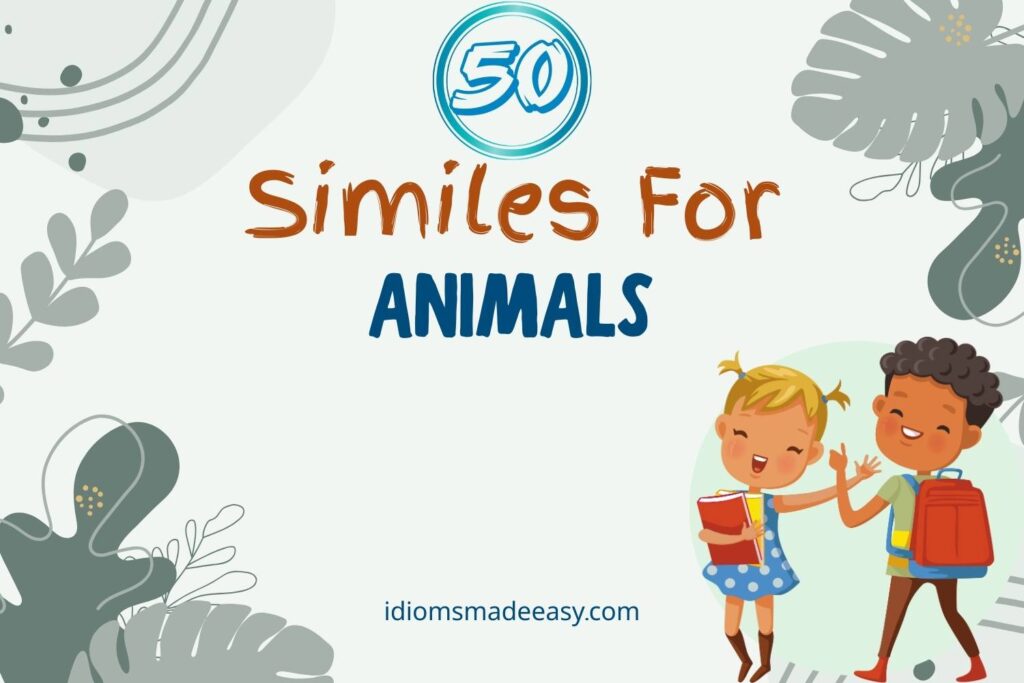 similes for animals