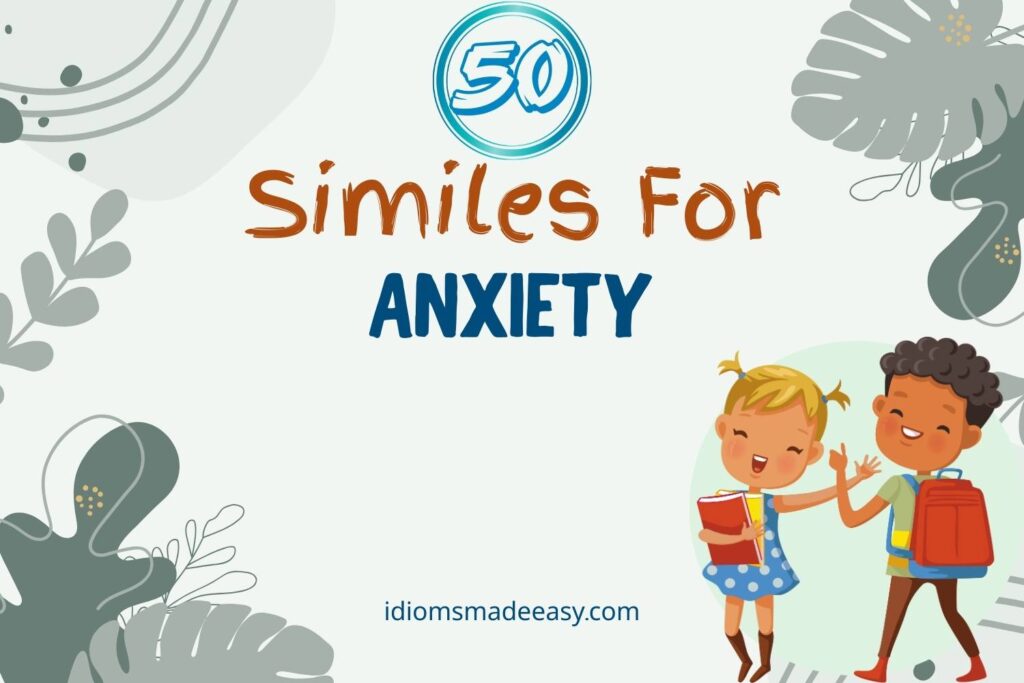 similes for anxiety