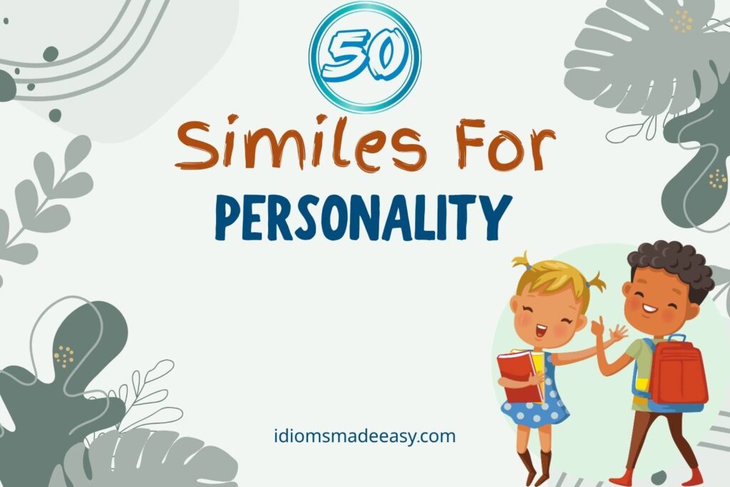 similes for personality