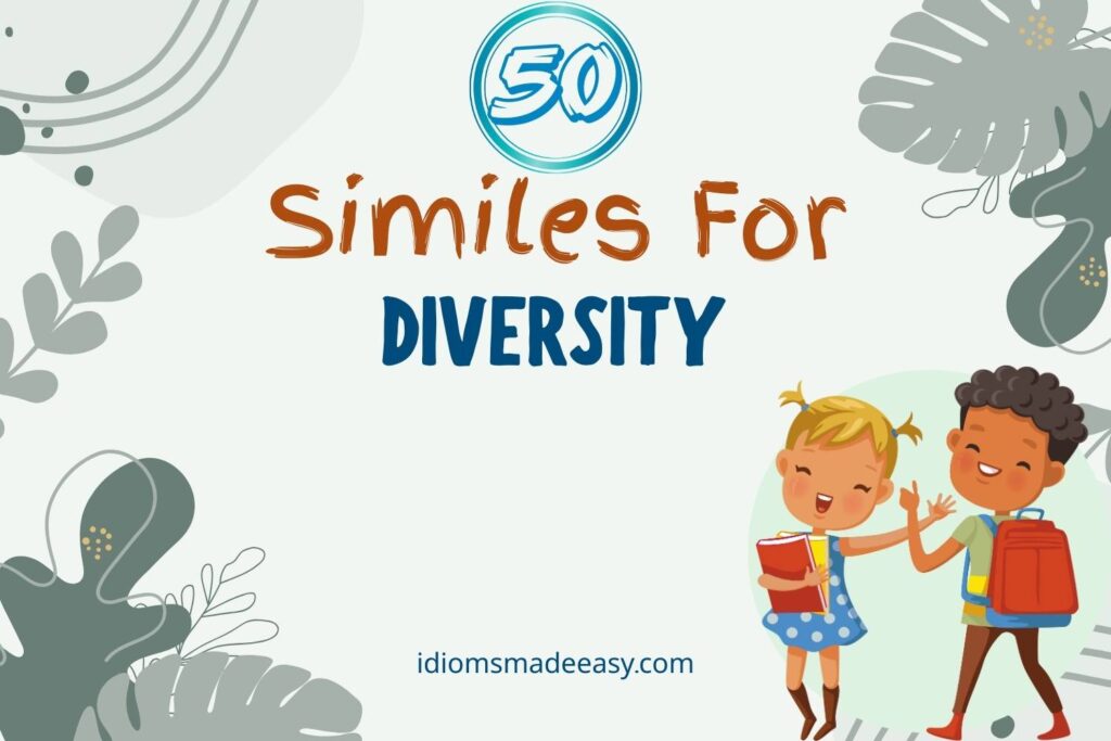 similes for diversity