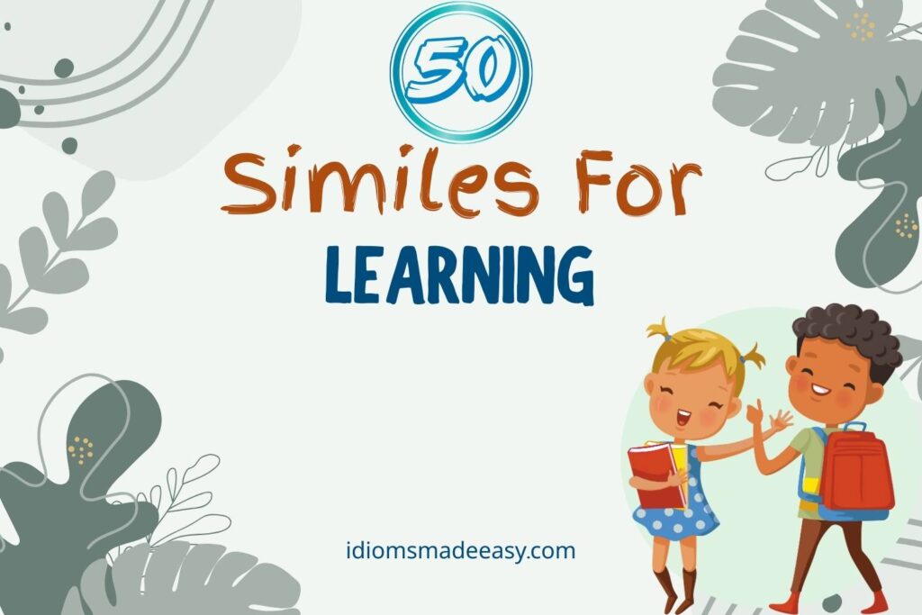 similes for learning