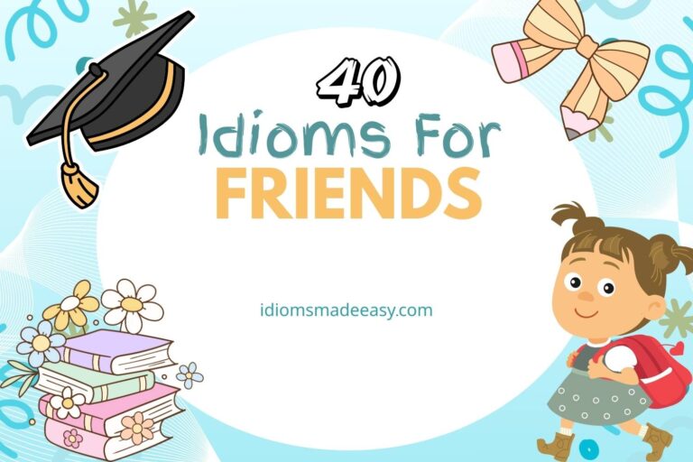 idioms for friends