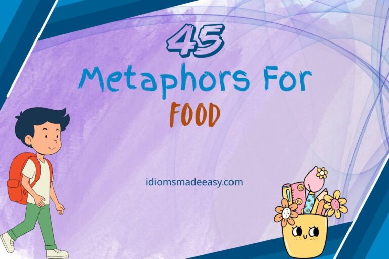 metaphors for food