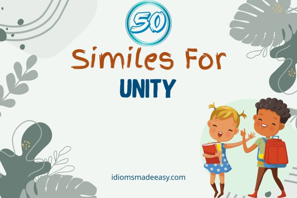 similes for unity